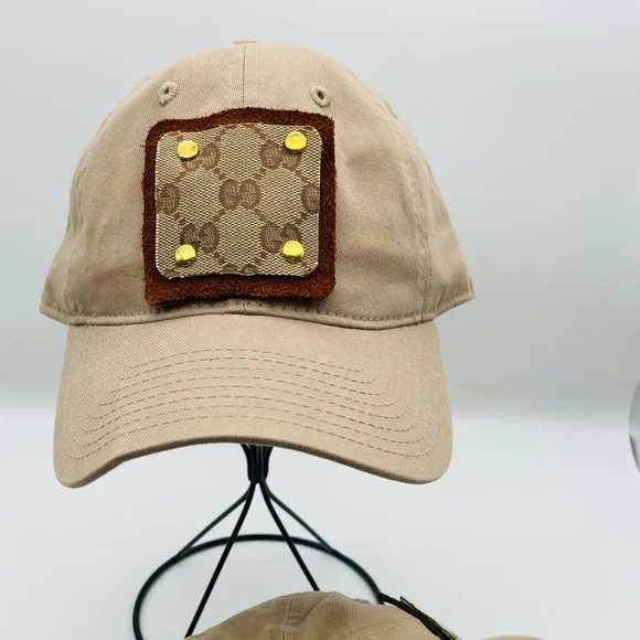 Upcycled Luxury Brand Baseball Hat Upcycled Classic Cotton Cap main image 3